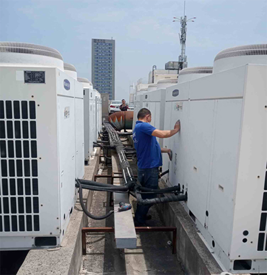 郑州市中央空调制热和不制冷系统维修方法